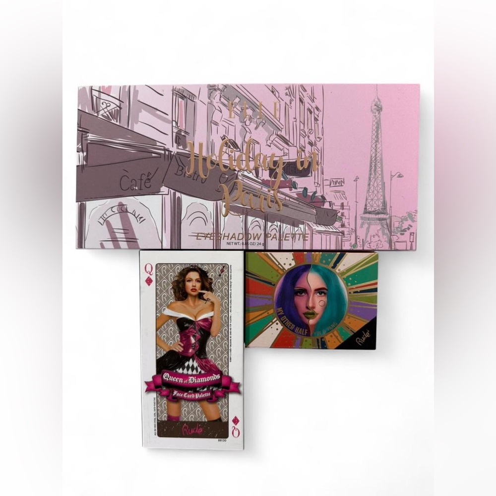 Rude Cosmetics-Elle Holiday in Paris Makeup bundle